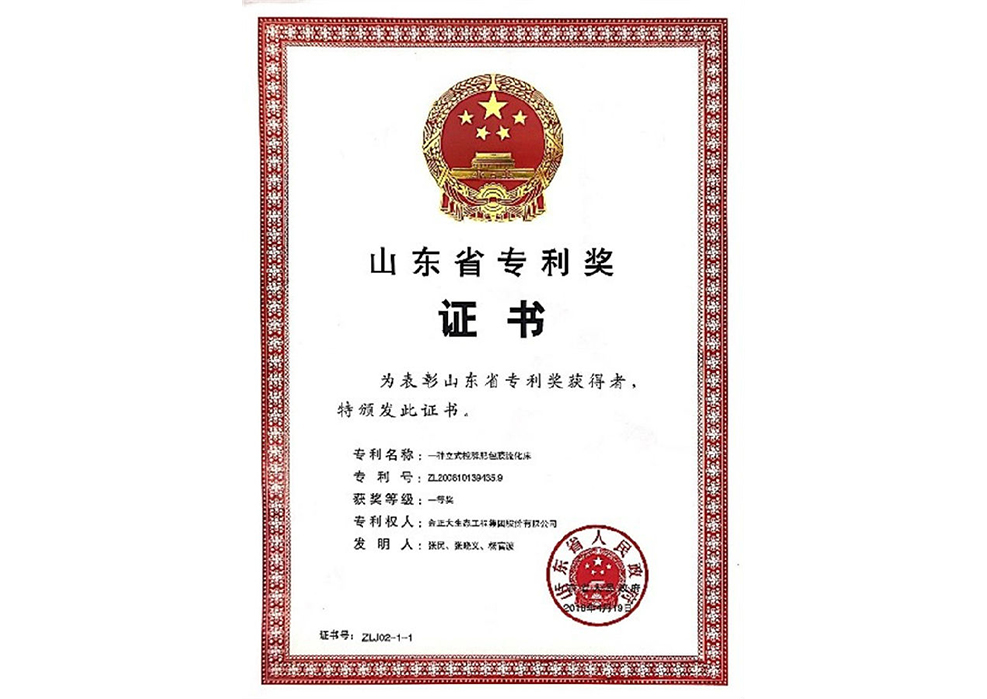 世界杯官网喜获山东省百项关键核心技术知识产权和专利一等奖